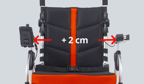 Extension kit voor de Smart Chair JetSet